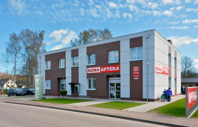 Budynek usługowo-biurowy w Łęczycach