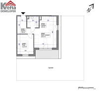 Nowe mieszkanie A 02 | 49.72 m2 | 0