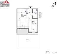 Nowe mieszkanie A 04 | 43.25 m2 | 0