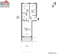 Nowe mieszkanie A 05 | 62.24 m2 | 0