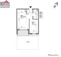 Nowe mieszkanie B 03 | 43.25 m2 | 0