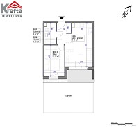 Nowe mieszkanie B 02 | 43.25 m2 | 0