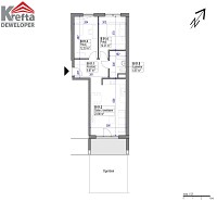 Nowe mieszkanie B 01 | 62.24 m2 | 0