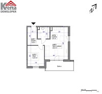 Nowe mieszkanie A 07 | 49.72 m2 | 1