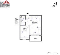 Nowe mieszkanie B 07 | 43.25 m2 | 1