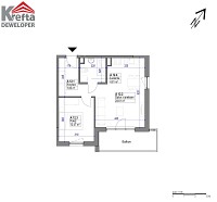 Nowe mieszkanie A 12 | 49.72 m2 | 2