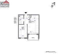 Nowe mieszkanie A 13 | 43.25 m2 | 2