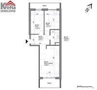 Nowe mieszkanie B 11 | 62.24 m2 | 2