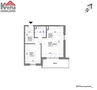 Nowe mieszkanie A 17 | 49.72 m2 | 3