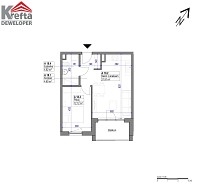 Nowe mieszkanie A 18 | 43.25 m2 | 3