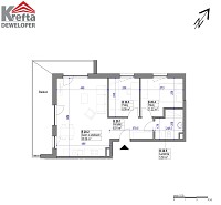 Nowe mieszkanie B 20 | 63.60 m2 | 3
