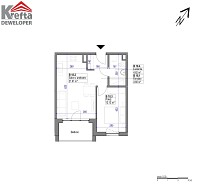 Nowe mieszkanie B 18 | 43.25 m2 | 3